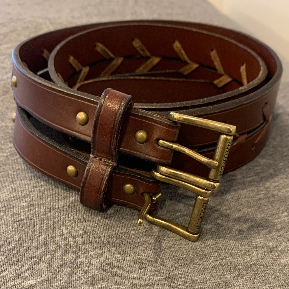 Ralph Lauren brown Leather Belt